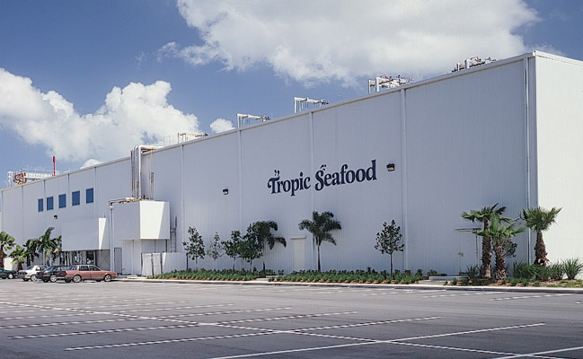 Tropic Seafood Plant Nassau Bahamas